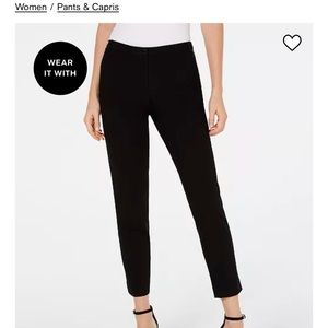 ❌SOLD❌ Calvin Klein Slim Fit Ankle Length Pants Black - Size 6 NWT